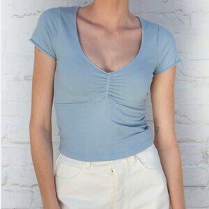Brandy Melville Blue Gina Top